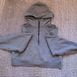 lululemon scuba hooded, Heathered Core Medium grey, xs/s